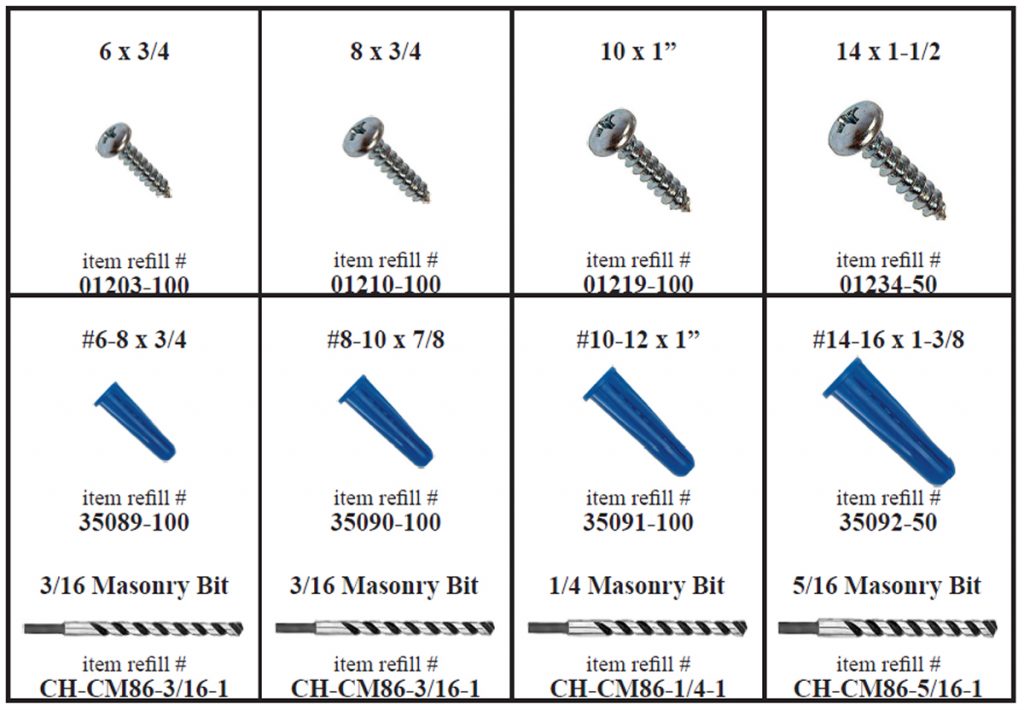 Plastic Anchor Assortment - DLP Industries